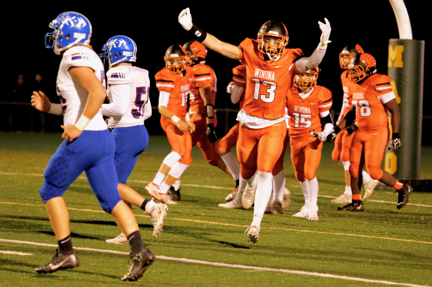 Winona Senior High School Football vs K-M